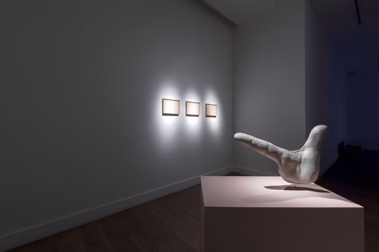 Ayca Telgeren Under My Skin sergisinden görünüm