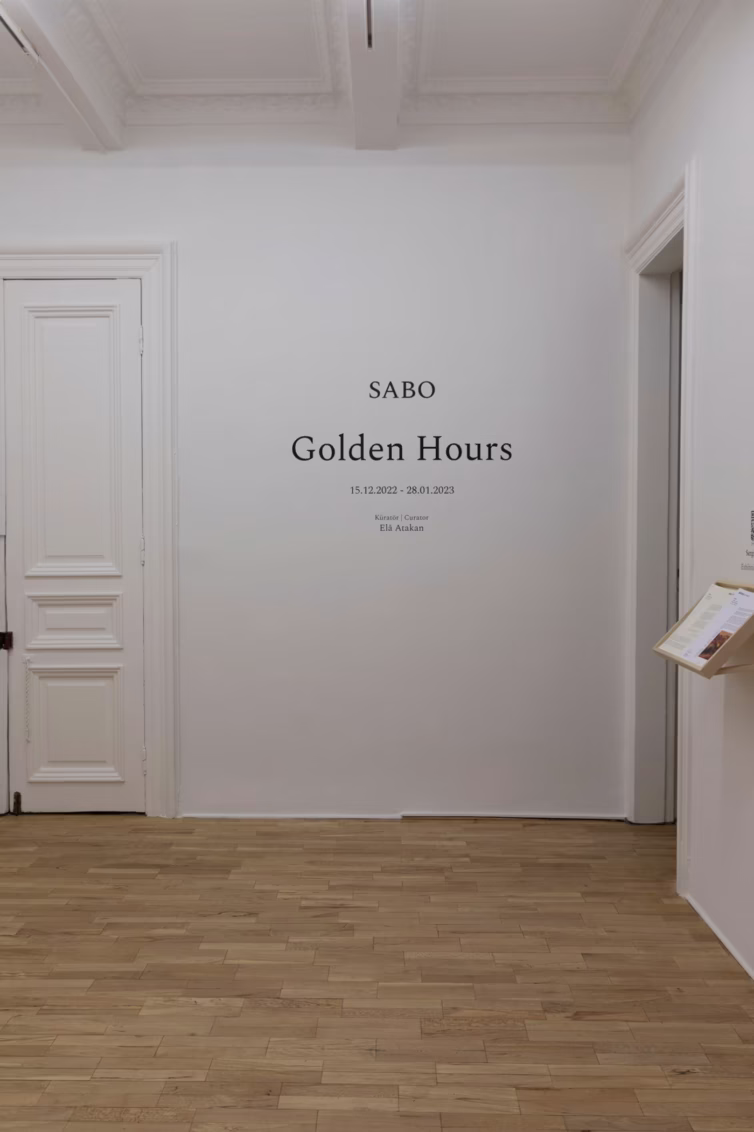 Sabo-Golden Hours sergisinden görünüm